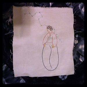 TABULA RISSA. Cherry blossom lady patch